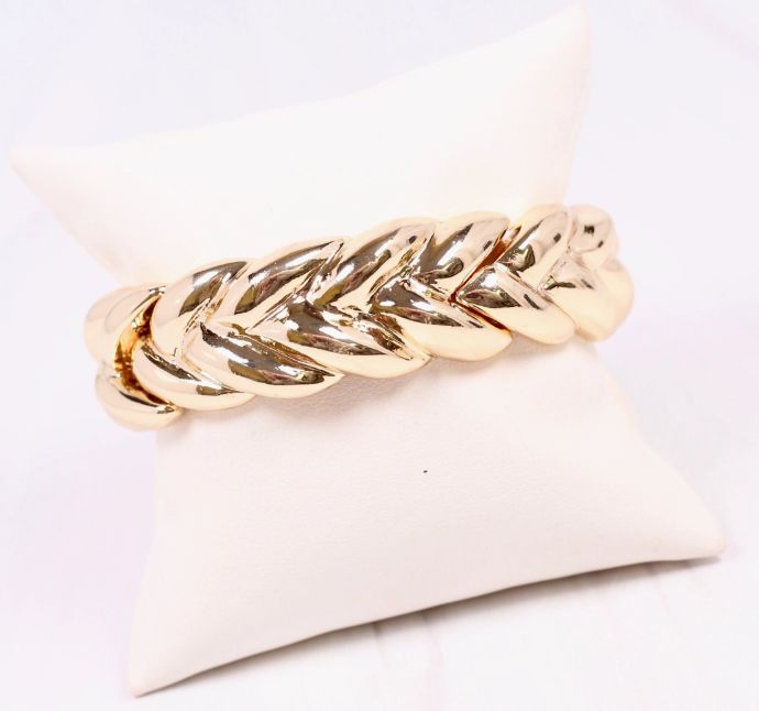 Buddy Stretch Bracelet Gold