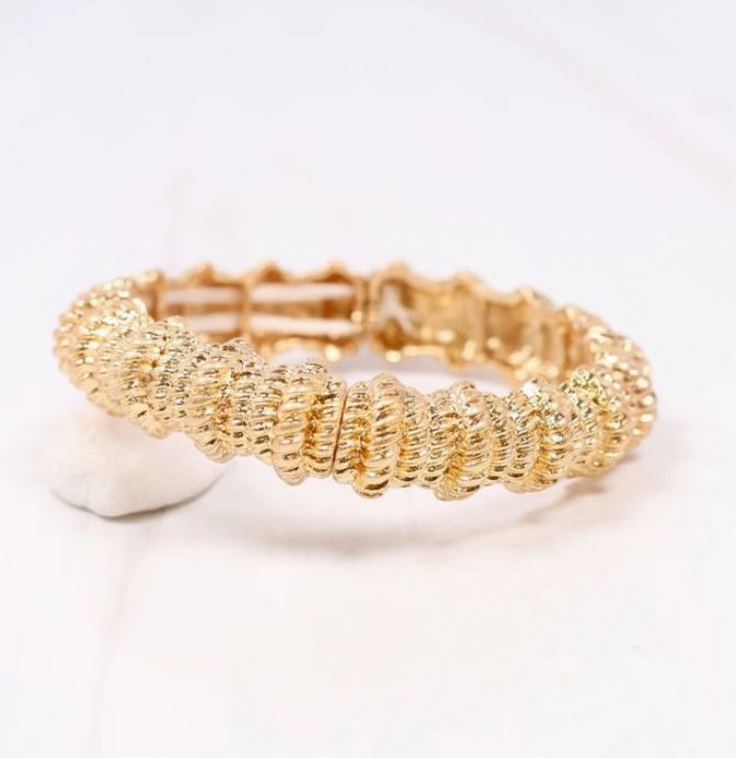 Sully Metal Stretch Bracelet