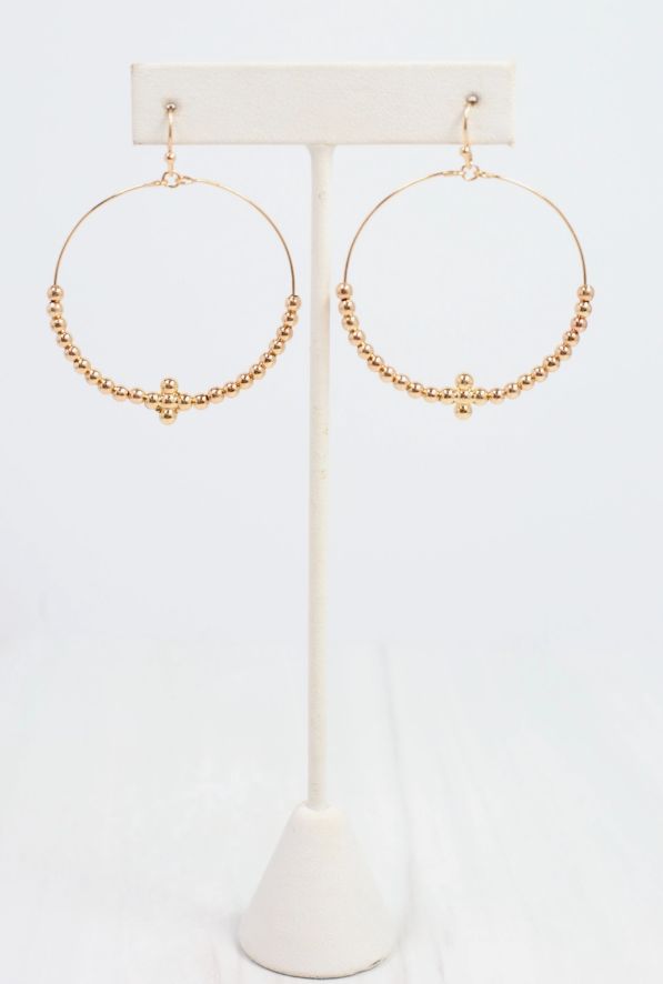 Huffman Hoop Earrings