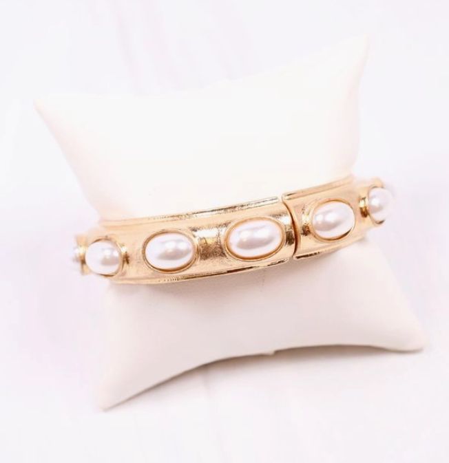 Harriette Pearl Bracelet