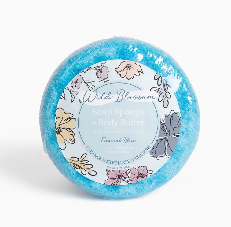 Soap Infused Body Buffer-Tropical Bliss