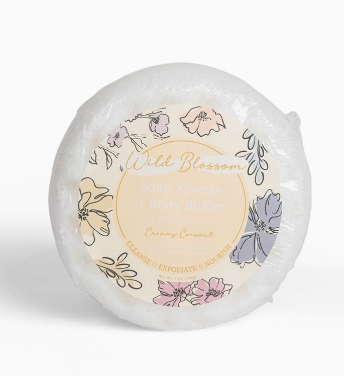 Soap Infused Body Buffer-Creamy Coconut