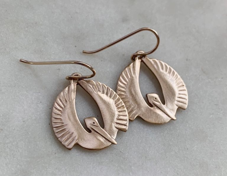 Pelican Rising Earrings - Small