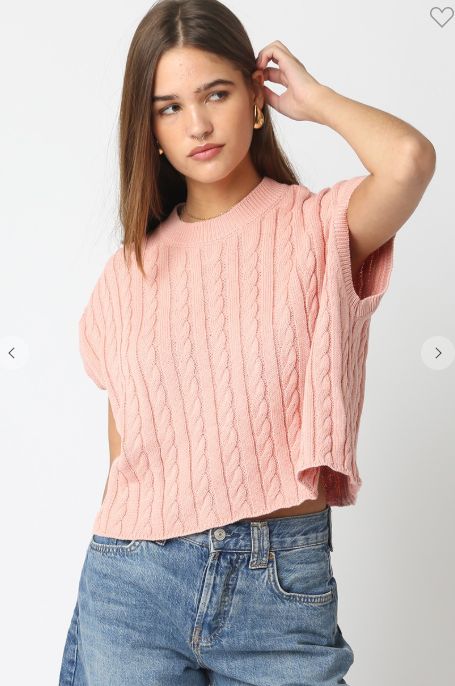 Alina Sweater Vest Top