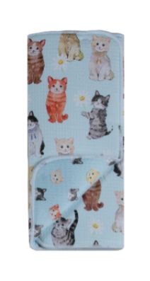 Cats with Daisies Eco Drying Mat