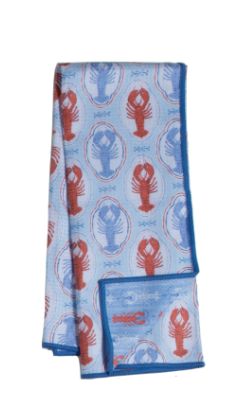 Crawfish Stripe Eco Tea Towel