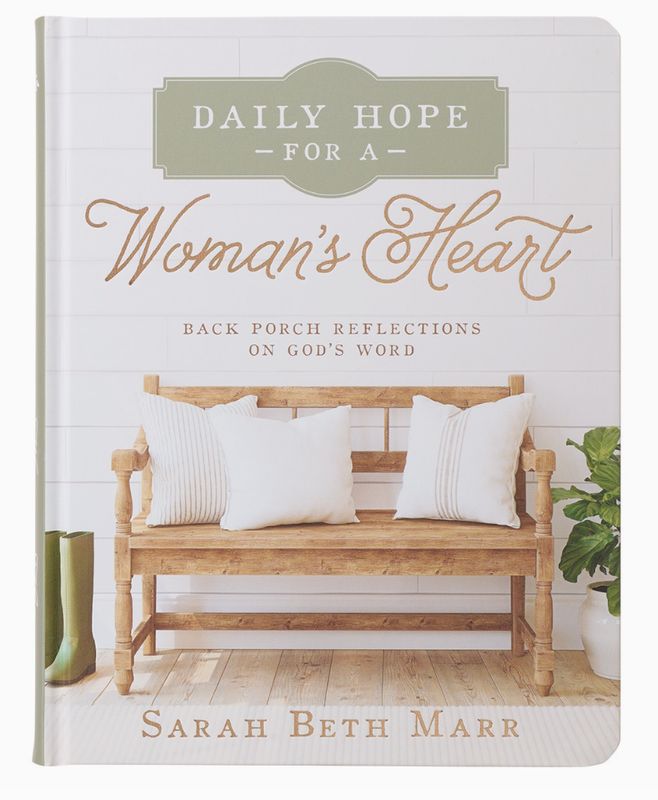 Devotional Daily Hope For A Woman's Heart Hardcover