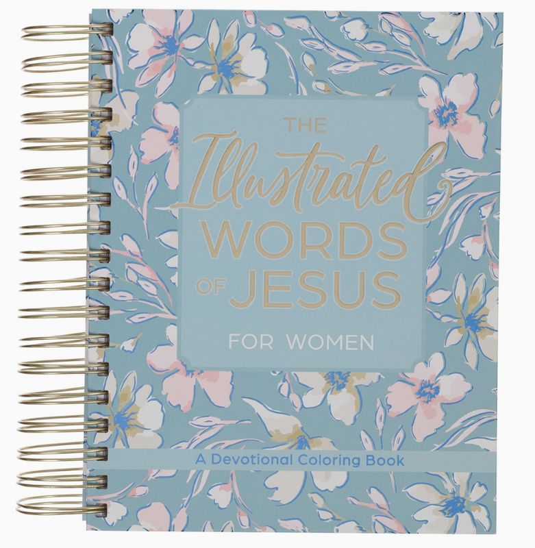 Coloring Devotional Illustrated Words of Jesus For Women
