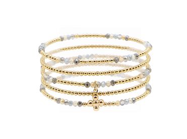 Gabe Gray Multi Bracelet