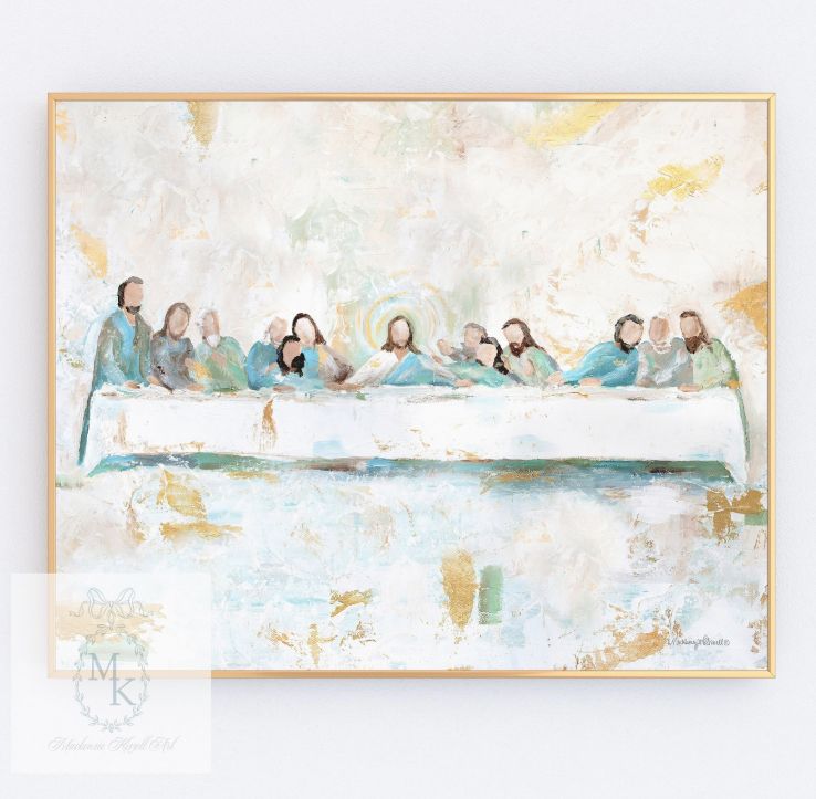 'Last Supper' Paper Print