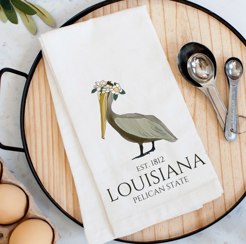 Pelican State Kitchen Towel