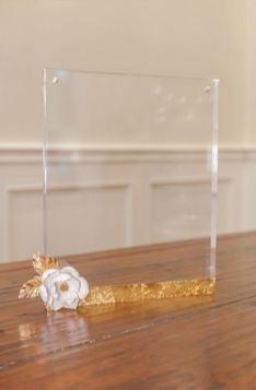 5x7 Magnolia Acrylic Picture Frame