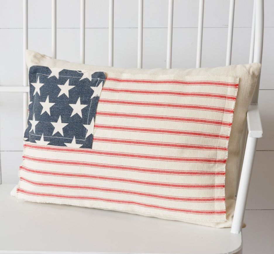 American Flag Pillow