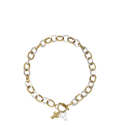 Boe Gold Silver Necklace