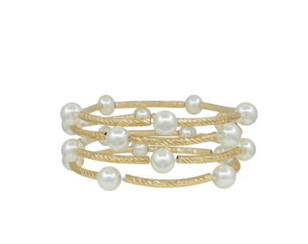 Jom Gold Pearl Bracelet