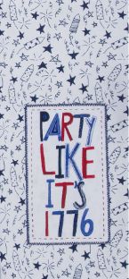 Party Like It's 1776 Tea Towel