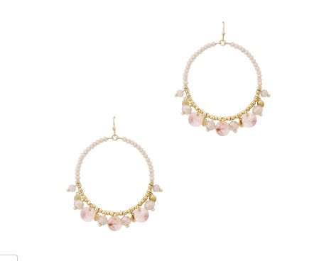 Olive Pink Earrings