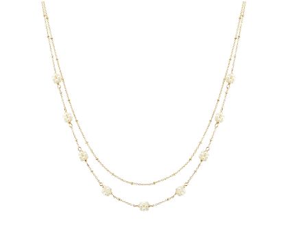 Dolly Pearl Gold Necklace