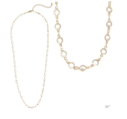 Dana Gold Silver Necklace