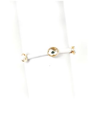Gabby White Bracelet
