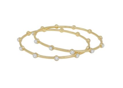 Kelse Gold Pearl Bracelet