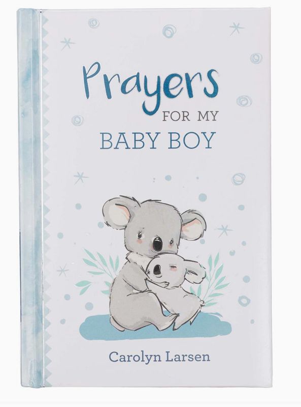 Kid Book Prayers For My Baby Boy Padded Hardcover