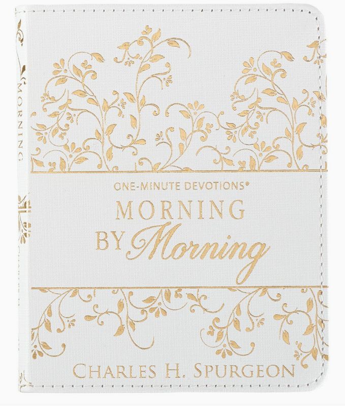 One-Minute Devotions Morning By Morning Faux Leather