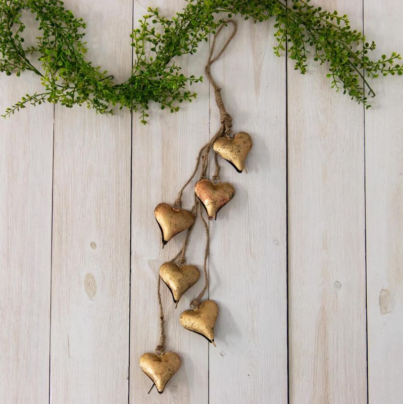 Cluster Of Heart Shaped Bells