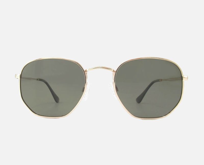 Billie Classic Polarized Geometric Metal Fashion Sunglasses