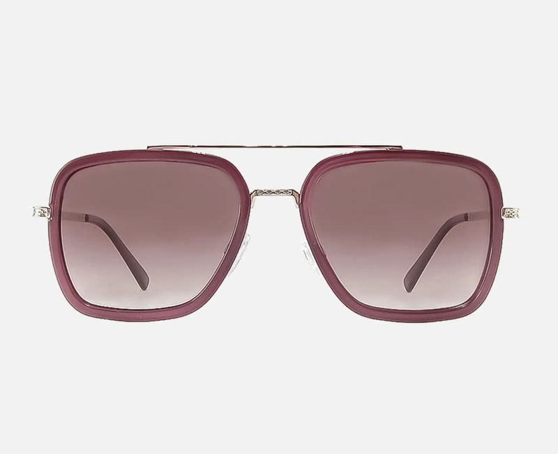 Lex Plum Polarized Fashion Sunglasses