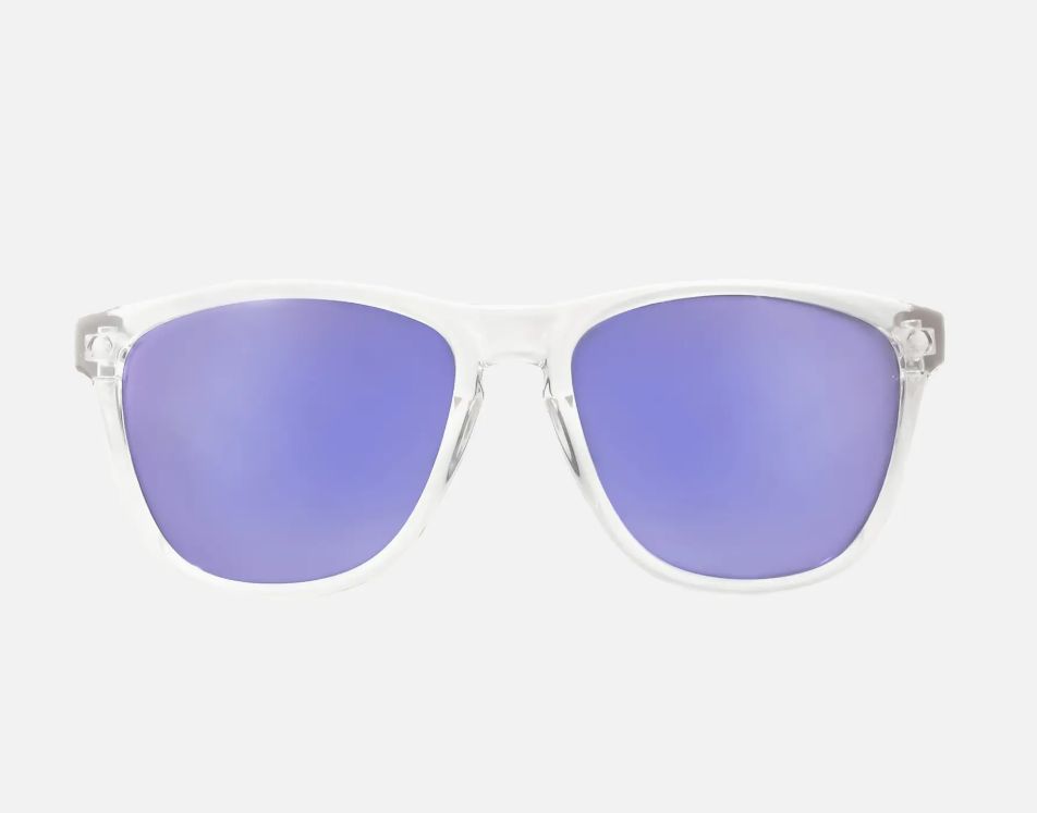 Lincoln Clear Lilac Polarized Active Square Sunglasses