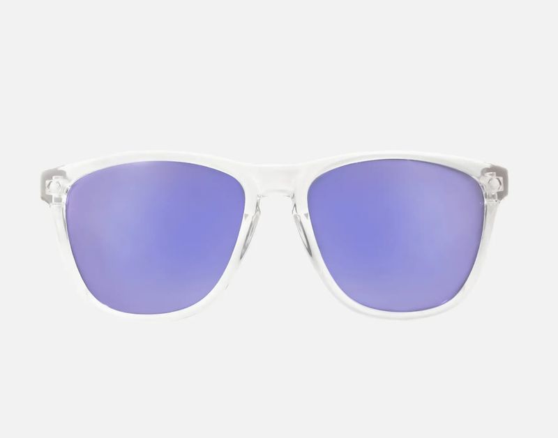 Lincoln Clear Lilac Polarized Active Square Sunglasses