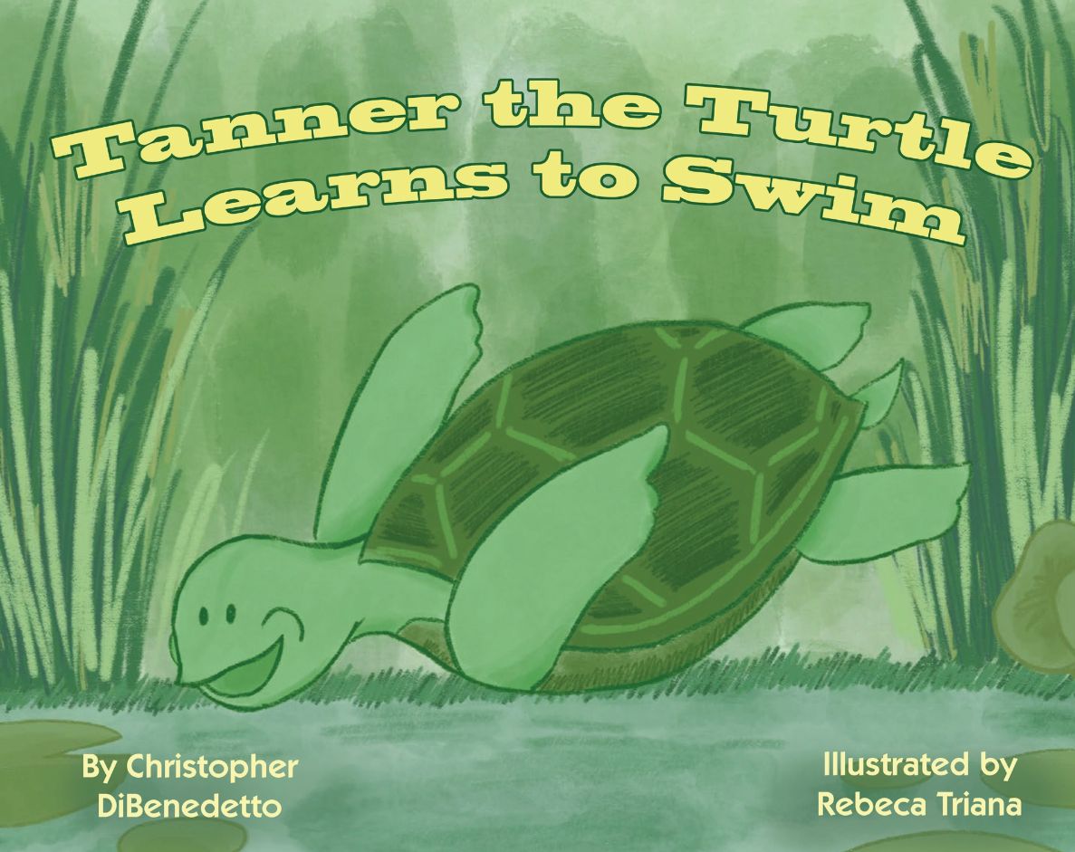 Tanner the Turtle Learns To Swim