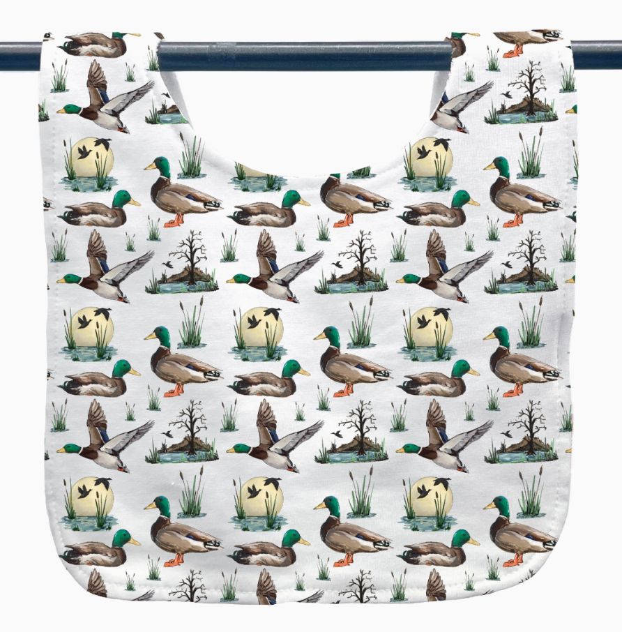 Mallard Duck Baby Bib