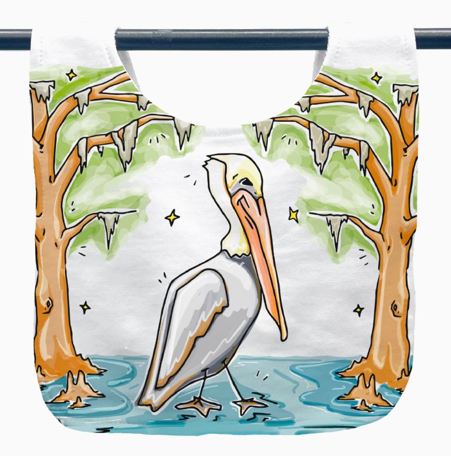 Pelican Cypress Baby Bib