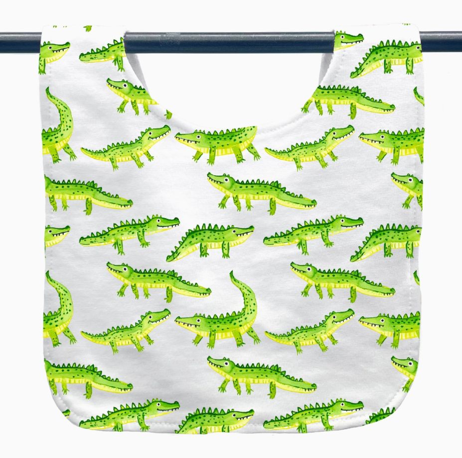 Alligator Baby Bib