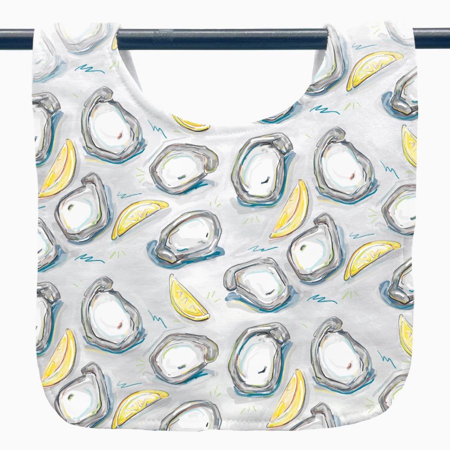 Oysters Baby Bib