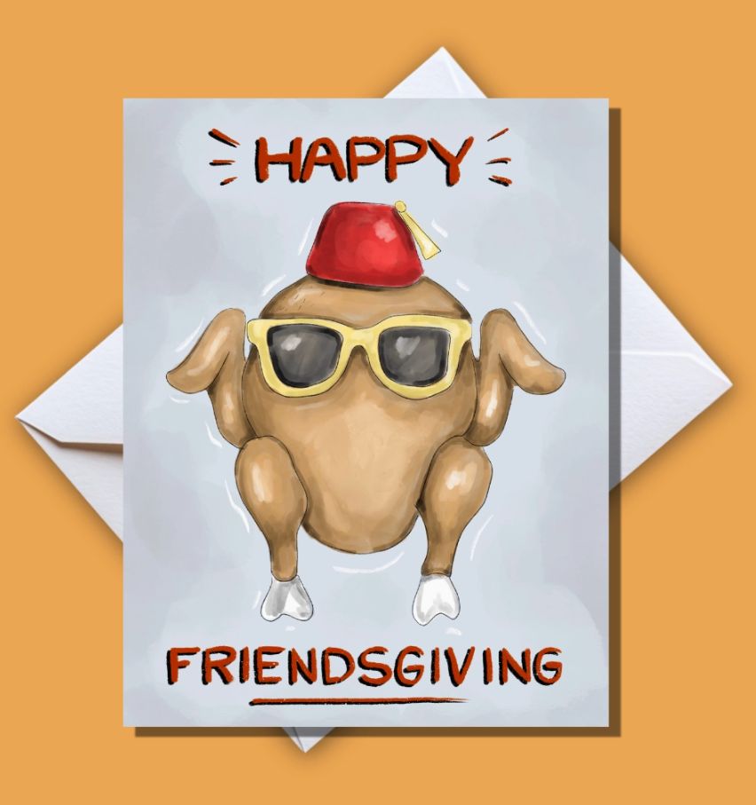 Happy Friendsgiving Card