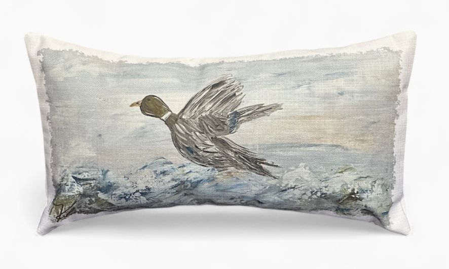 Flying Duck Lumbar Pillow