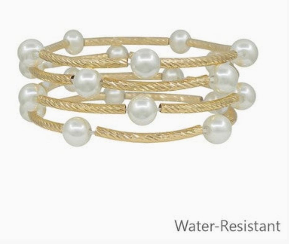 Jom Gold Pearl Bracelet