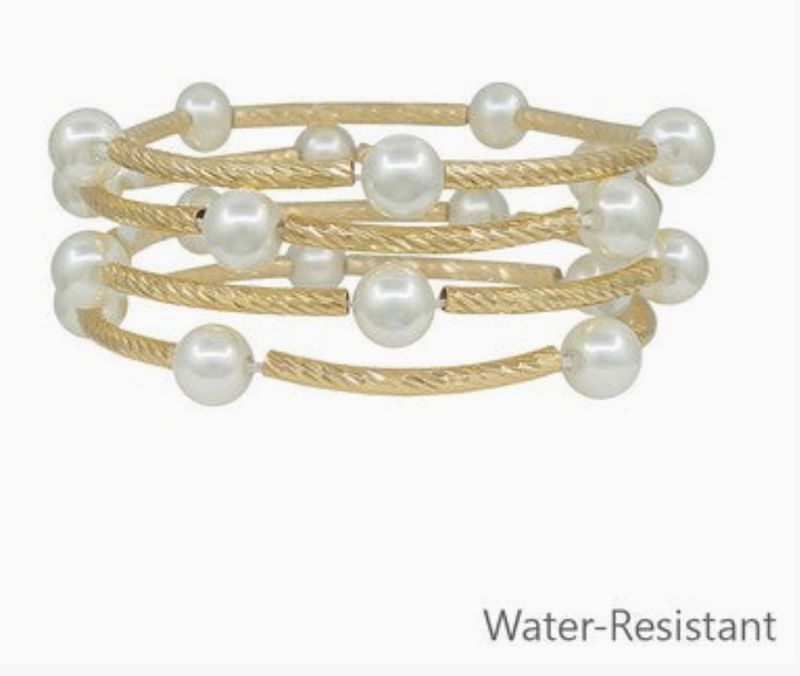 Jom Gold Pearl Bracelet