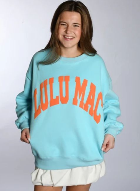 Teal/Orange Sweatshirt