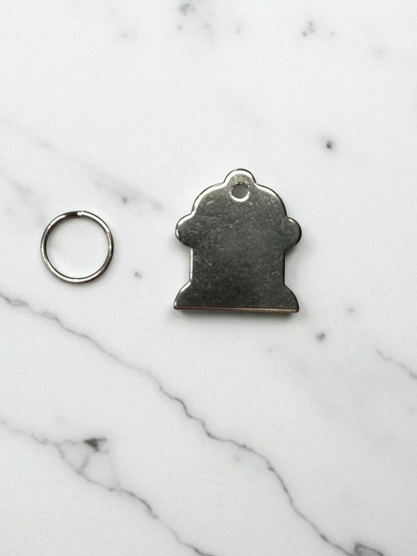 Pet Stainless Steel Fire Hydrant ID Tag