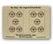 Re-Chip - Einkauf-Chip als vegane Mailingpostkarte