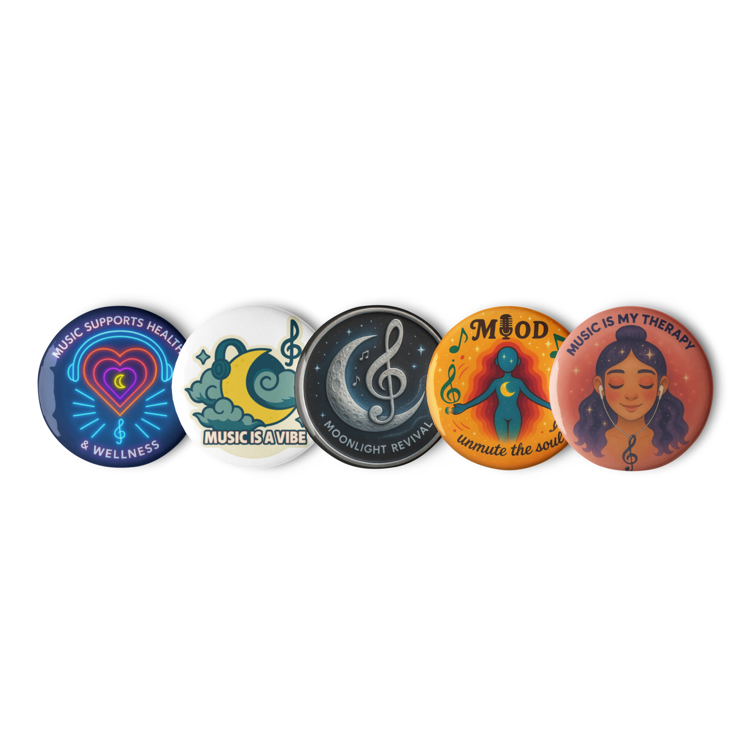 Moonlight Revival Pin Set
