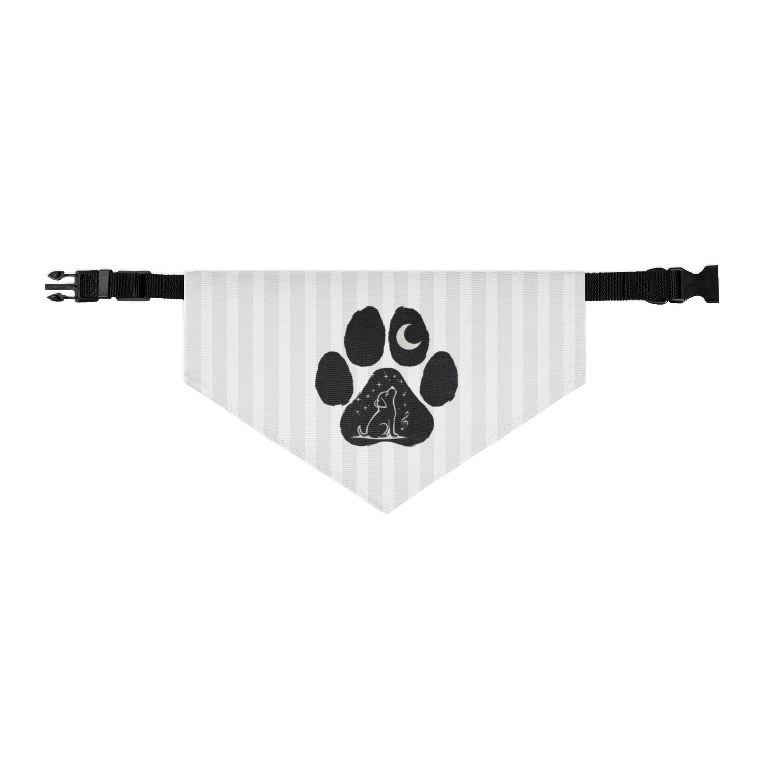 Howl at the Moon L or XL - Pet bandana collar