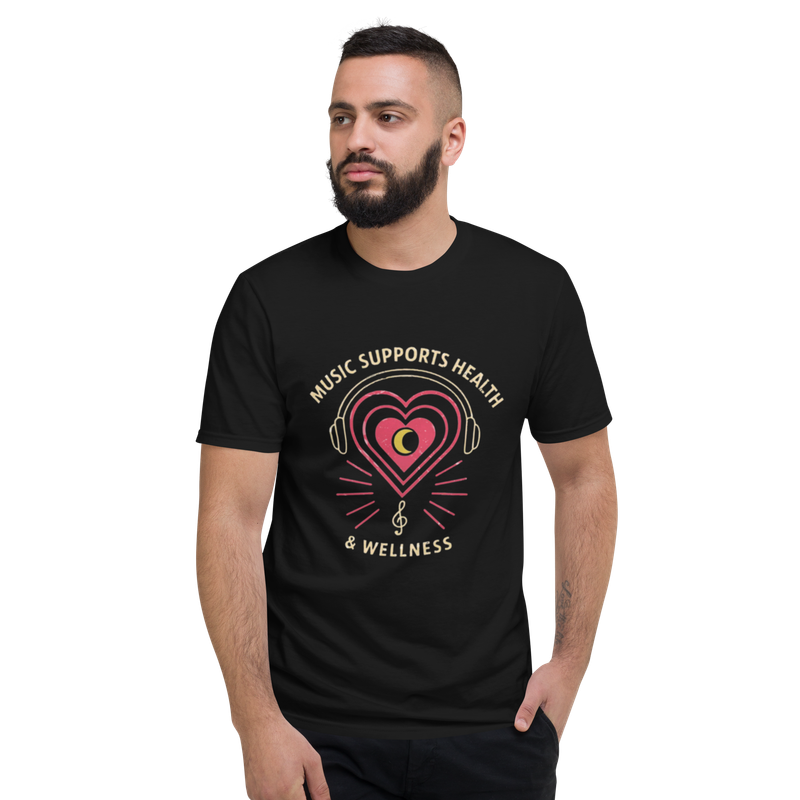 Music Support Health &amp; Wellness - Short-Sleeve T-Shirt