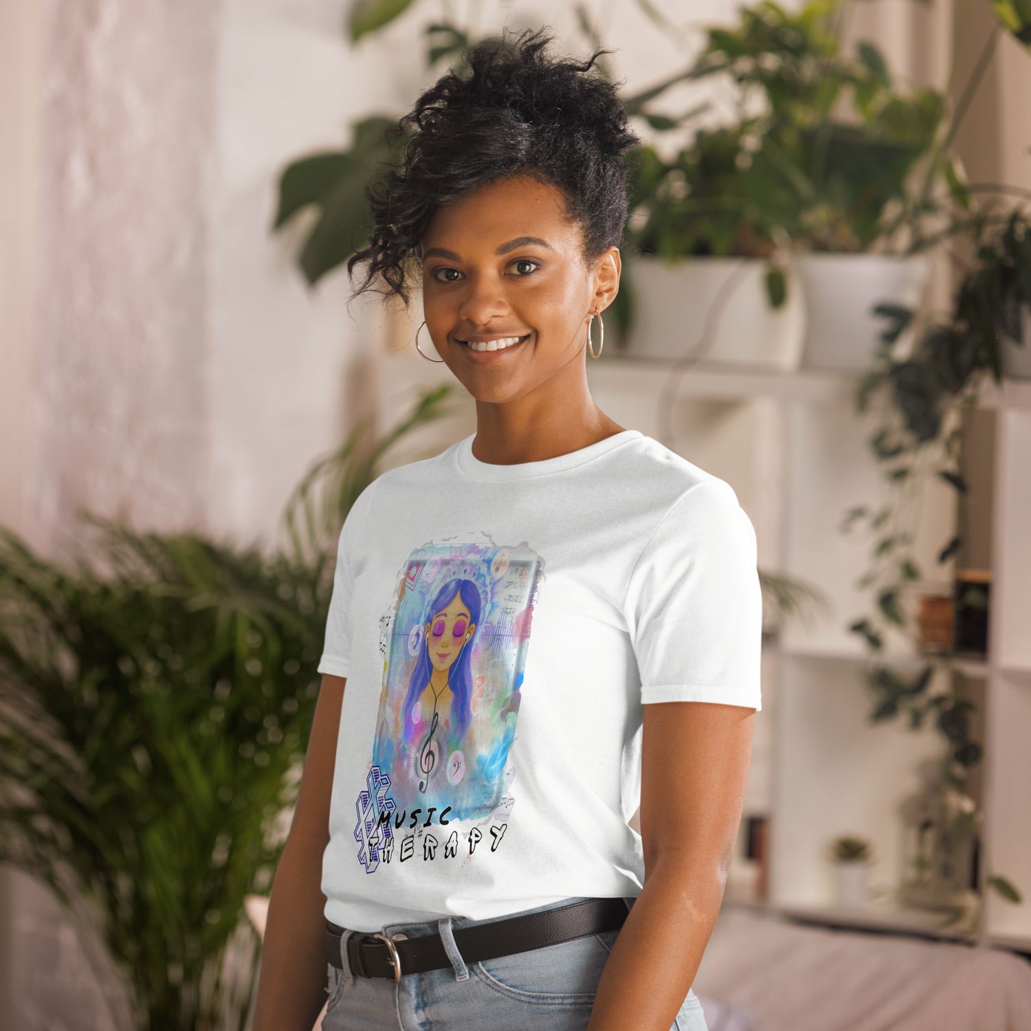 #MusicTherapy! - Short-Sleeve Unisex T-Shirt