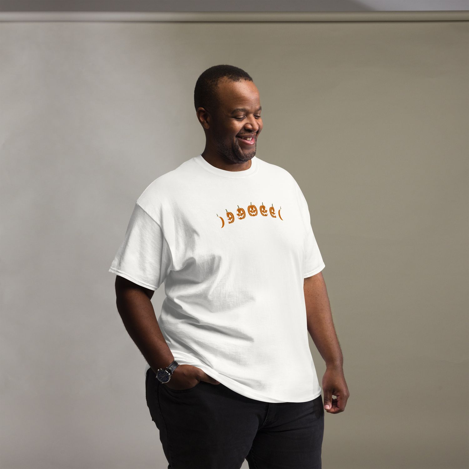 Waning Jack-O&#39;-Lanterns Tee -  Light Colors (S - 5XL)