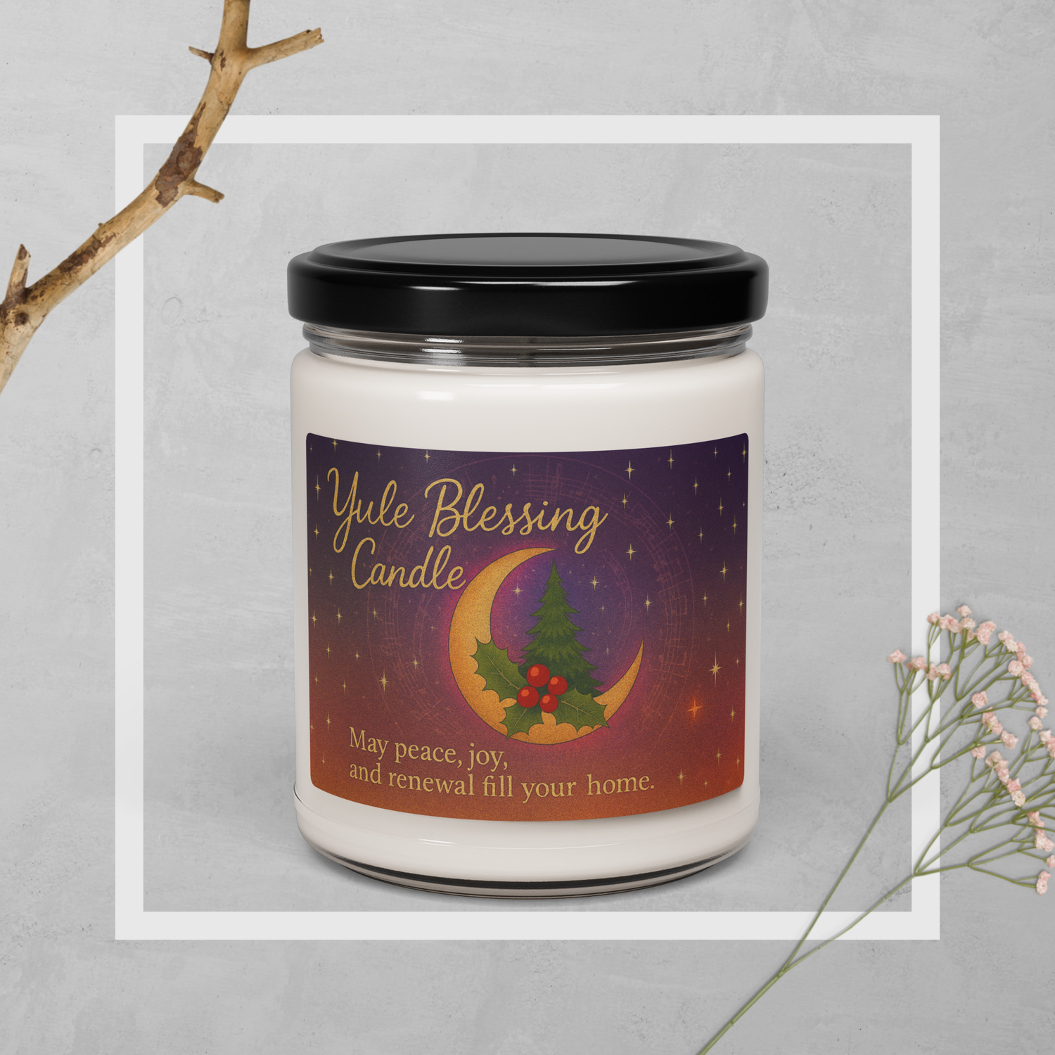 Twilight Blessing - Yule Candle (9oz)